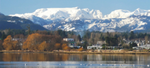 View of Comox Glacier